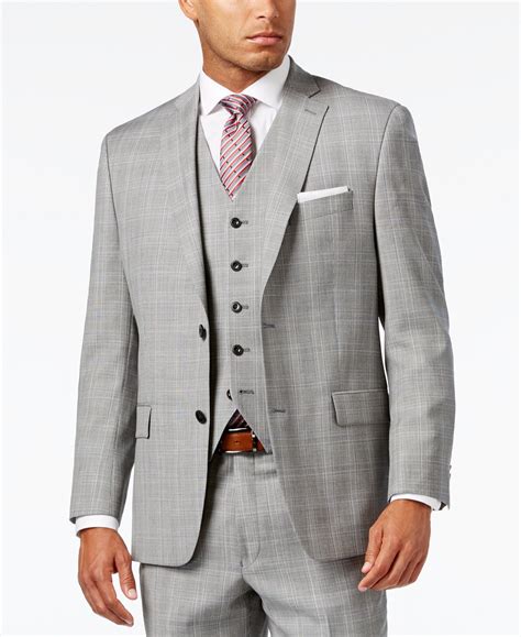 michael kors classic plaid suit|Michael Kors Men's Suits and Tuxedos .